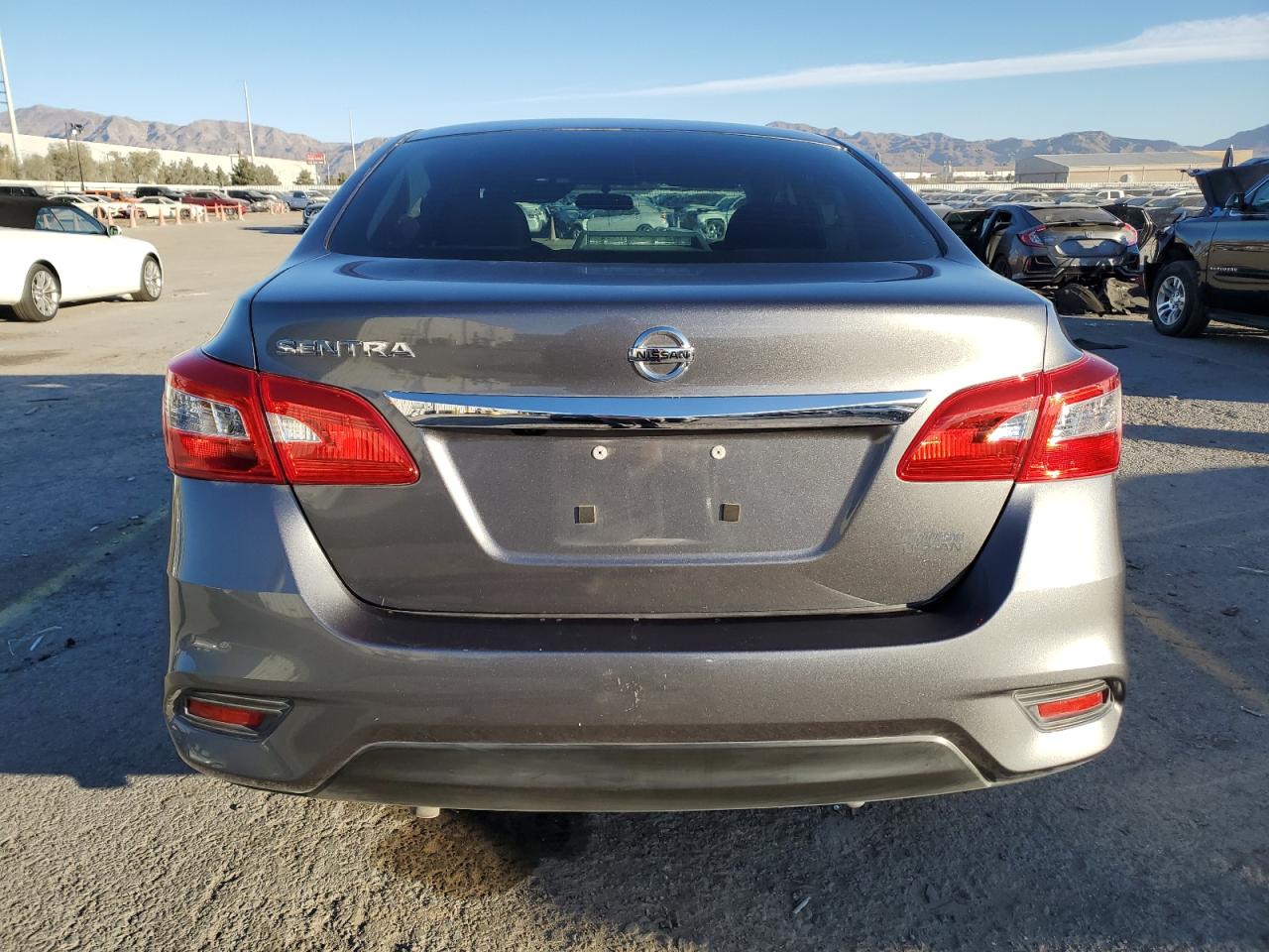 2019 Nissan Sentra VIN 3N1AB7AP5KY378569 Copart auction photo, front end damage thumbnail 6