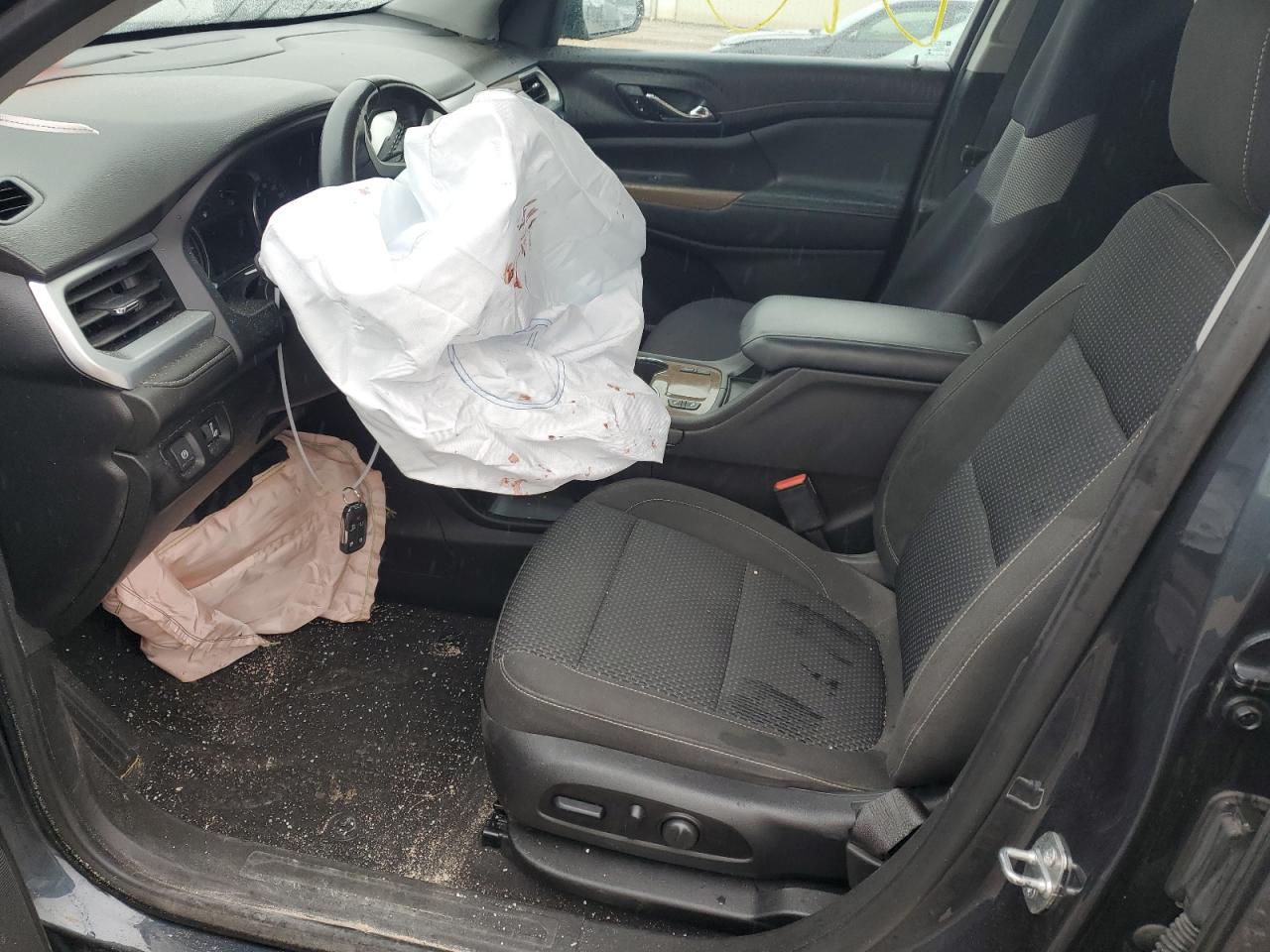 2020 GMC Acadia VIN 1GKKNKLS9LZ181168 Copart auction photo, front end damage thumbnail 7