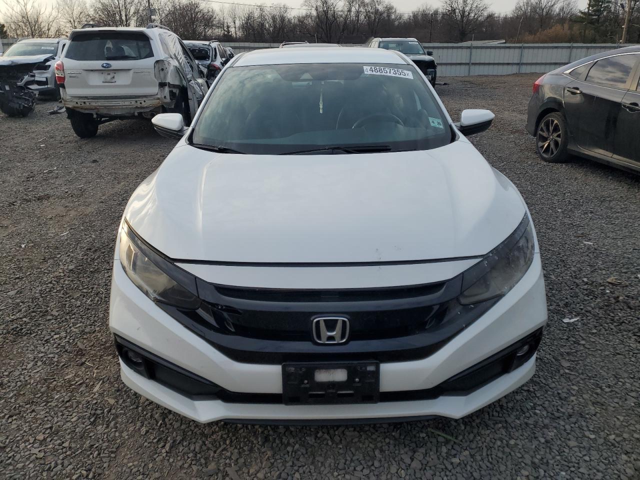 2021 Honda Civic VIN 2HGFC2F82MH540110 Copart auction photo, front end damage thumbnail 5
