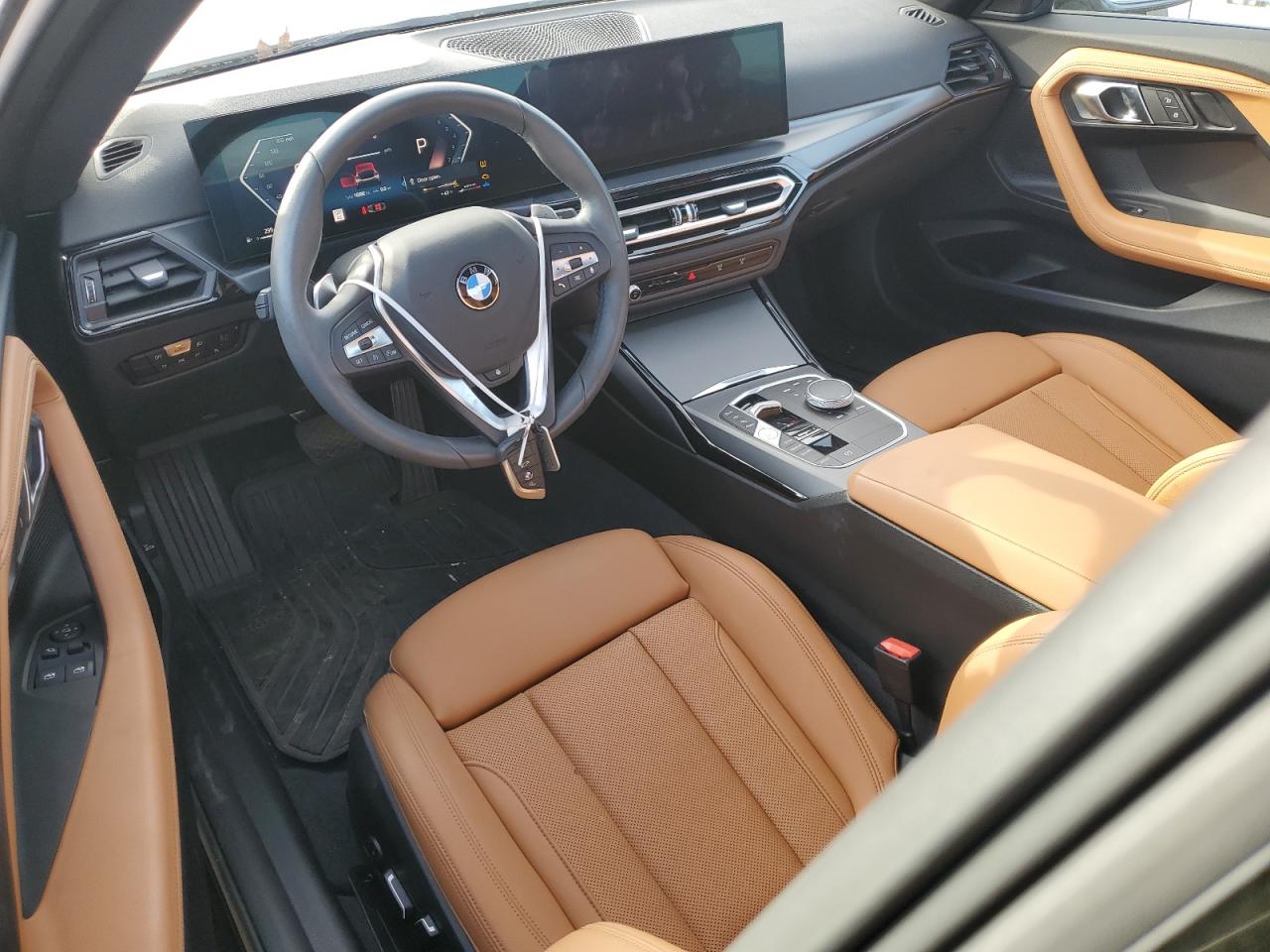2024 BMW 2er VIN 3MW33CM05R8E02208 Copart auction photo, rear end / minor dent/scratches damage thumbnail 8
