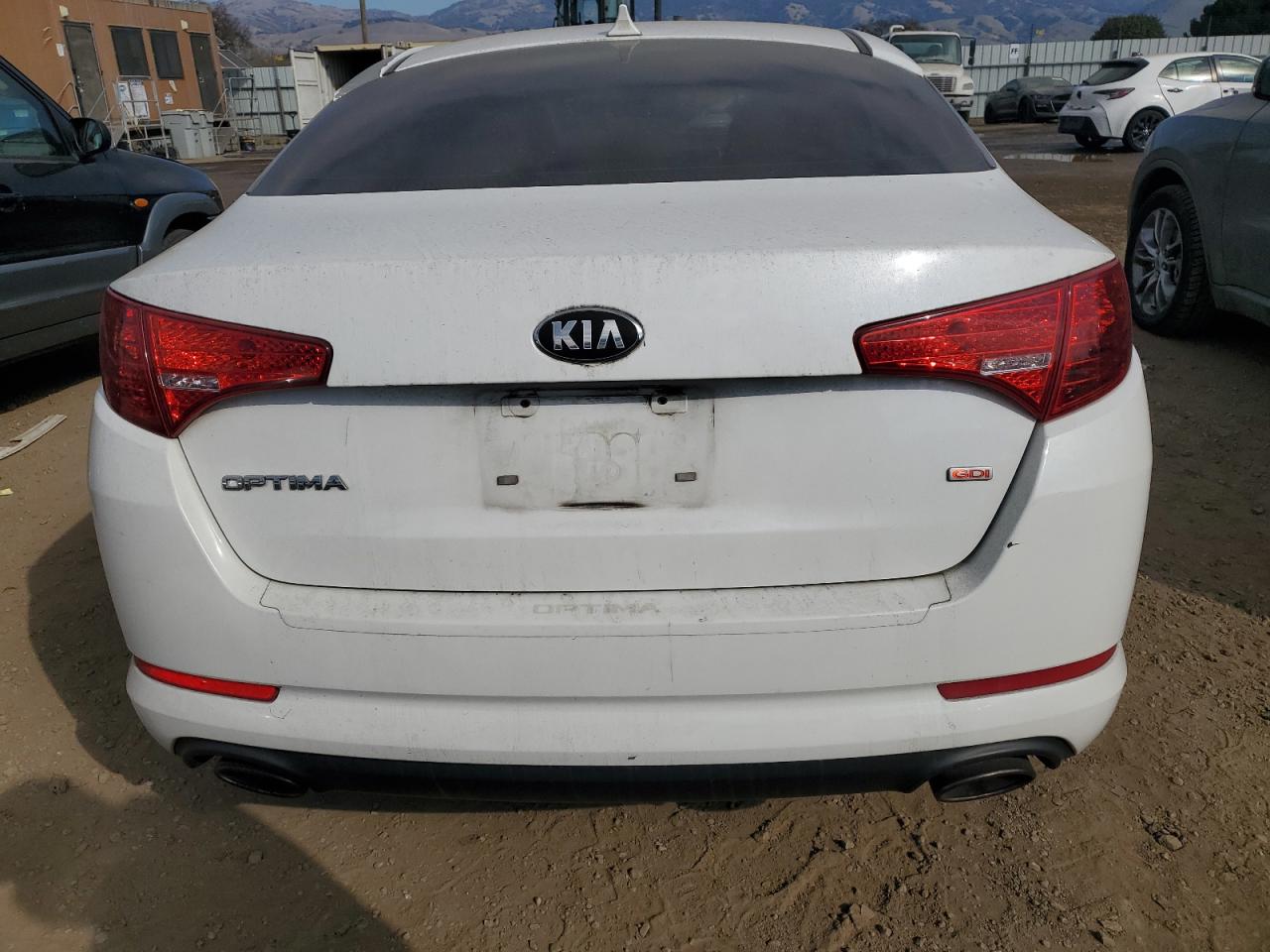 2013 KIA Optima VIN 5XXGM4A73DG235986 Copart auction photo, mechanical damage thumbnail 6