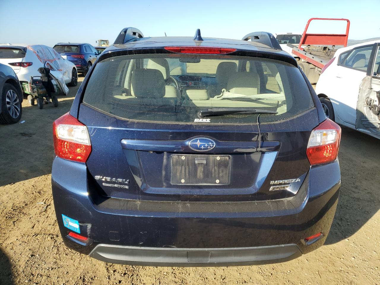 2016 Subaru Impreza VIN JF1GPAY61GH326559 Copart auction photo, side damage thumbnail 6