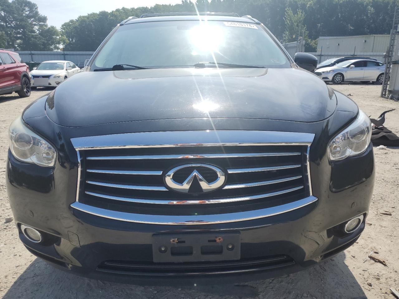 2014 Infiniti QX60 VIN 5N1AL0MM4EC548545 Copart auction photo, rear end / minor dent/scratches damage thumbnail 5