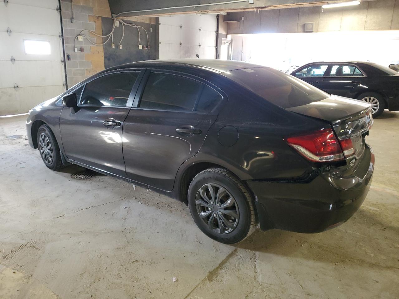 2014 Honda Civic VIN 2HGFB2F5XEH505289 Copart auction photo, rear end / minor dent/scratches damage thumbnail 2