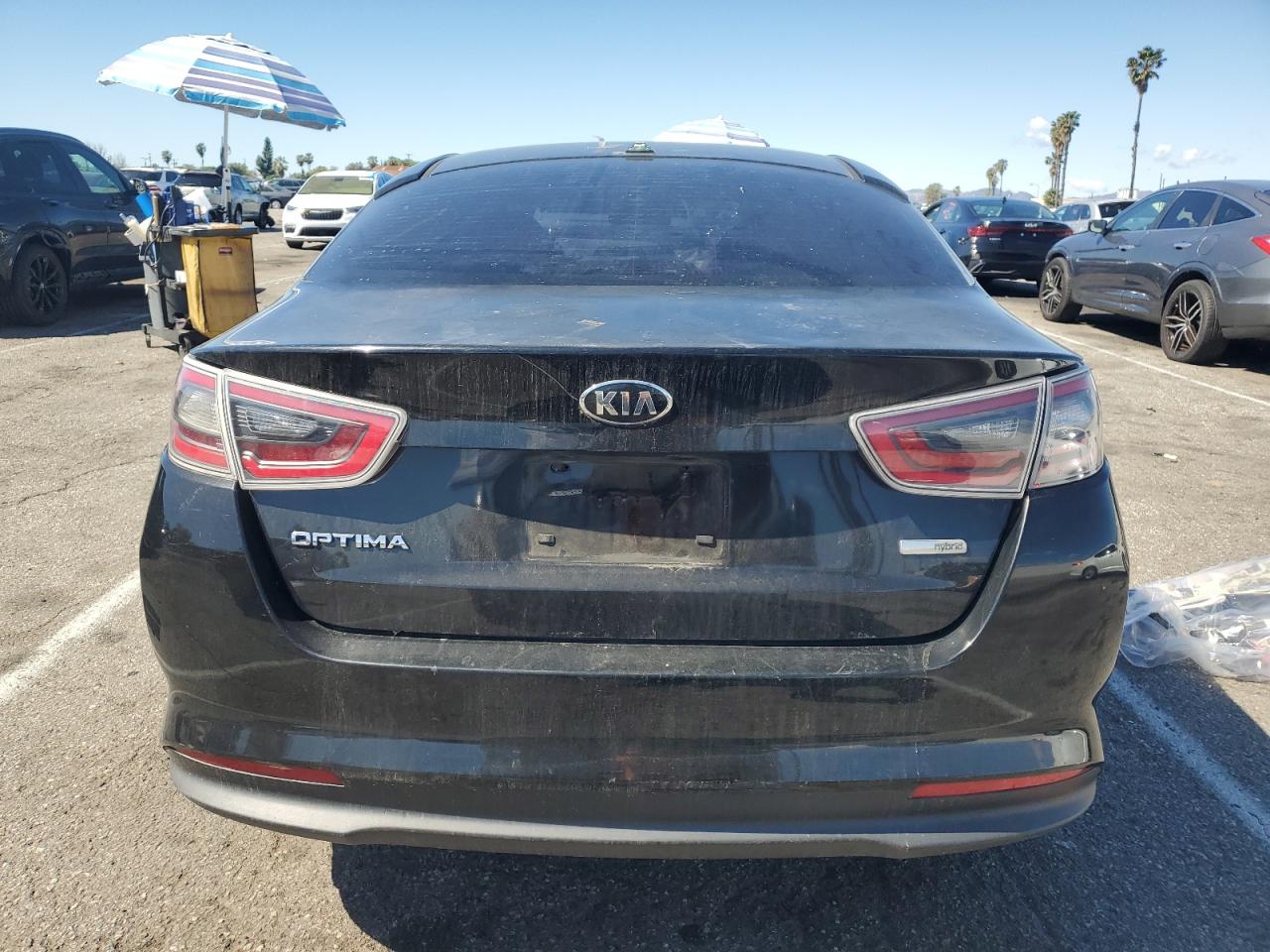 2015 KIA Optima VIN KNAGM4AD9F5081228 Copart auction photo, front end damage thumbnail 6