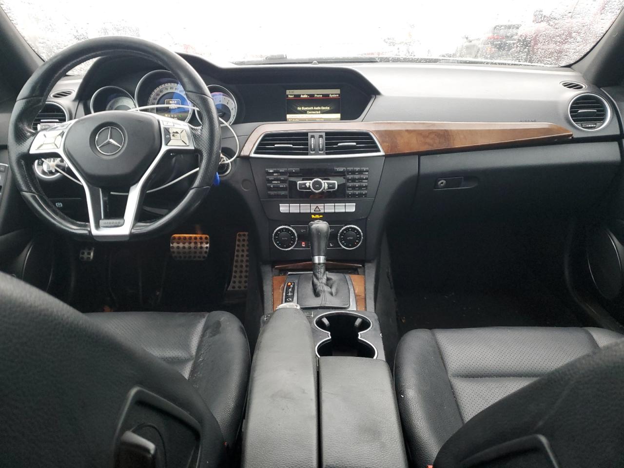 2014 Mercedes-Benz C-klasse VIN WDDGF4HBXEA964431 Copart auction photo, front end damage thumbnail 8
