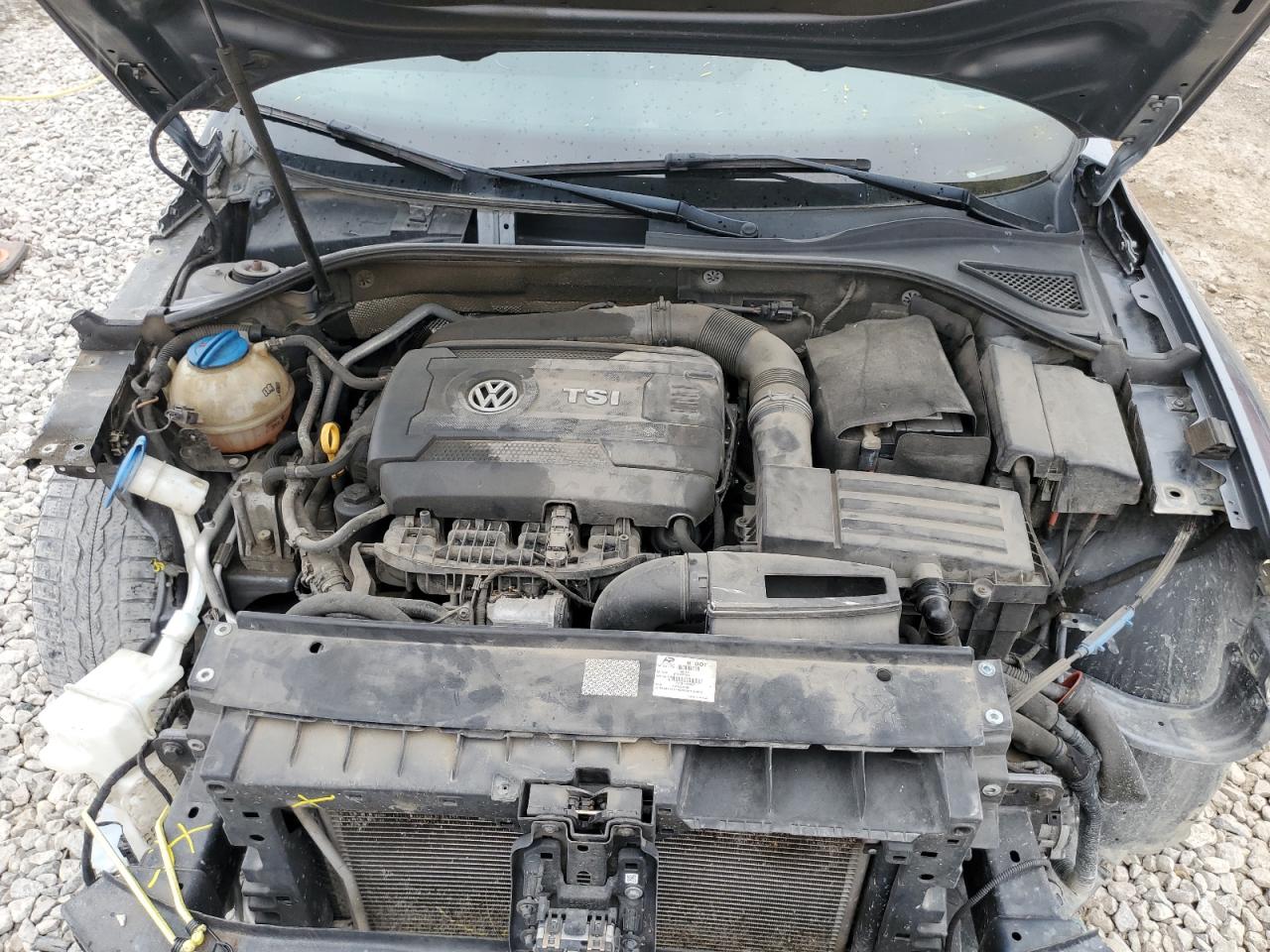 2017 Volkswagen Passat VIN 1VWDT7A3XHC027143 Copart auction photo, front end damage thumbnail 11