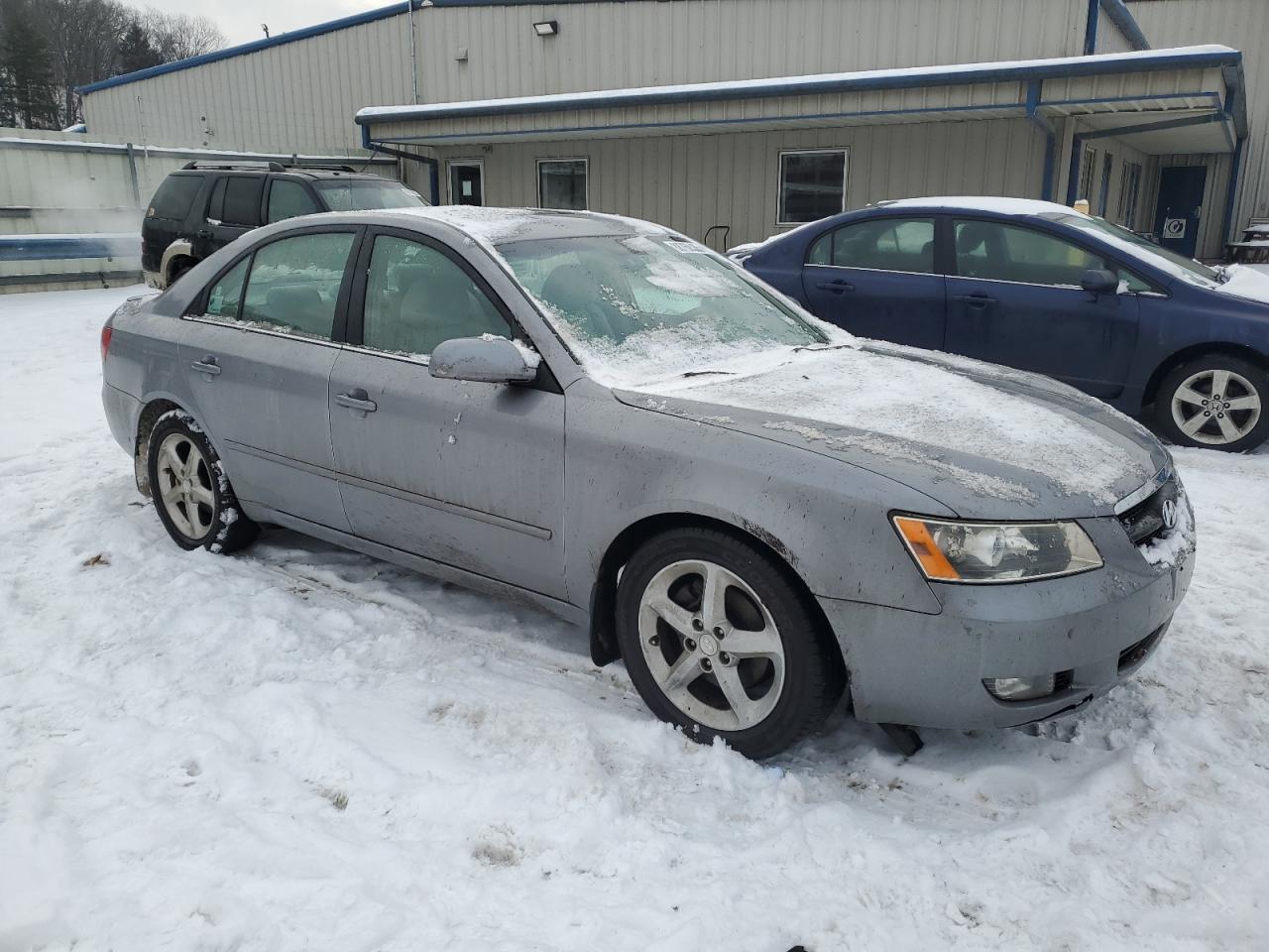 2008 Hyundai Sonata VIN 5NPEU46F18H338356 Copart auction photo, front end damage thumbnail 4