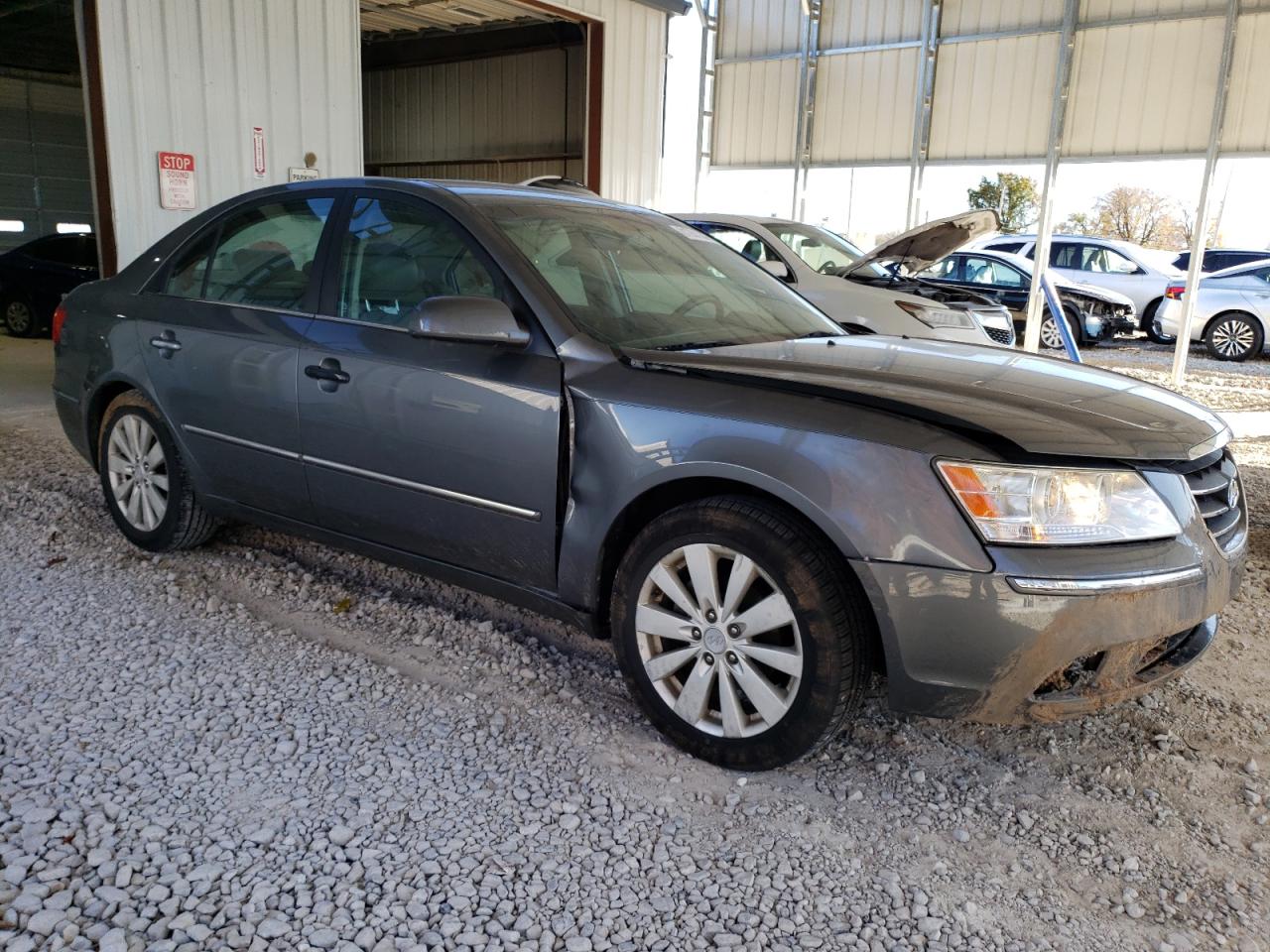 2010 Hyundai Sonata VIN 5NPEU4AC9AH627018 Copart auction photo, front end / minor dent/scratches damage thumbnail 4