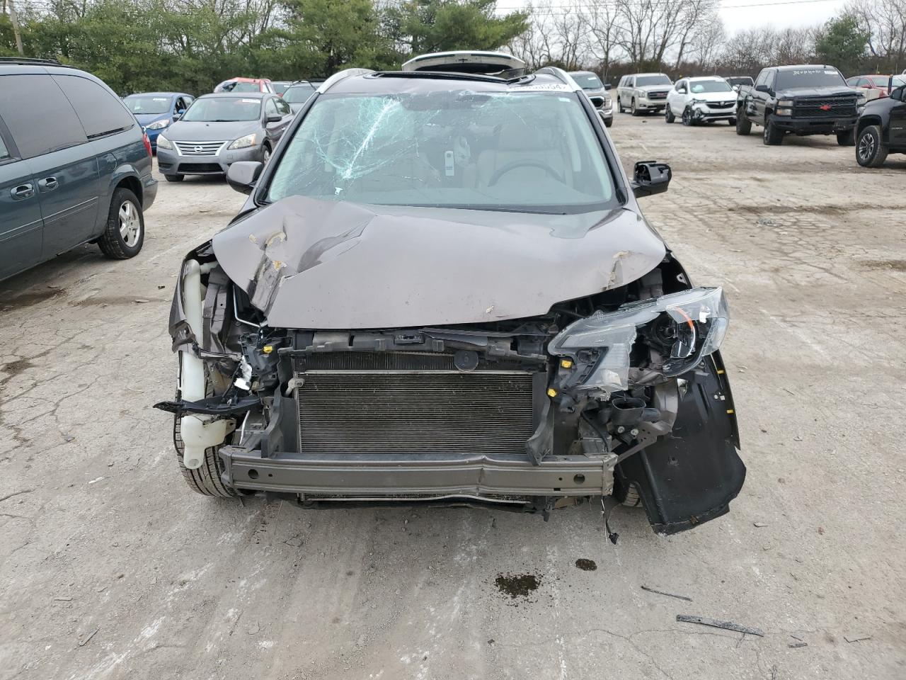 2013 Honda CR-V VIN 5J6RM3H77DL010473 Copart auction photo, all over damage thumbnail 5