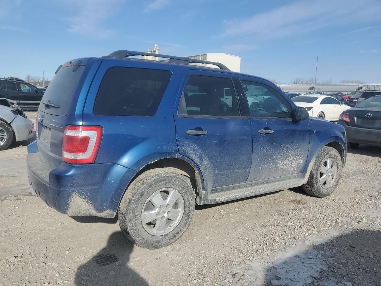 2008 Ford Escape VIN 1FMCU03148KC45675 Copart auction photo, front end damage thumbnail 3