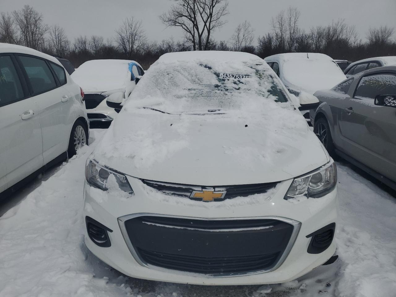 2019 Chevrolet Sonic VIN 1G1JG6SB3K4111597 Copart auction photo, minor dent/scratches damage thumbnail 5