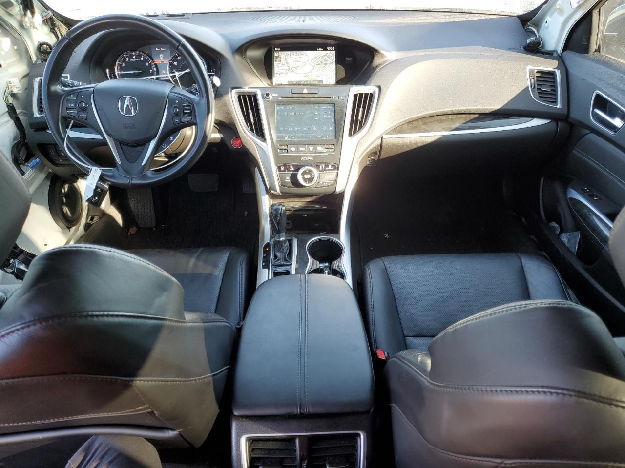 2020 Acura TLX VIN 19UUB1F50LA017532 Copart auction photo, side / front end damage thumbnail 8