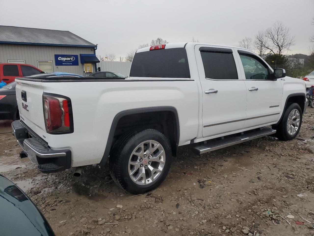 2017 GMC Sierra VIN 3GTU2NECXHG425096 Copart auction photo, front end damage thumbnail 3