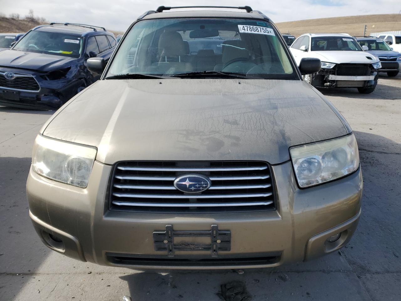 2008 Subaru Forester VIN JF1SG63698H709293 Copart auction photo, vandalism damage thumbnail 5