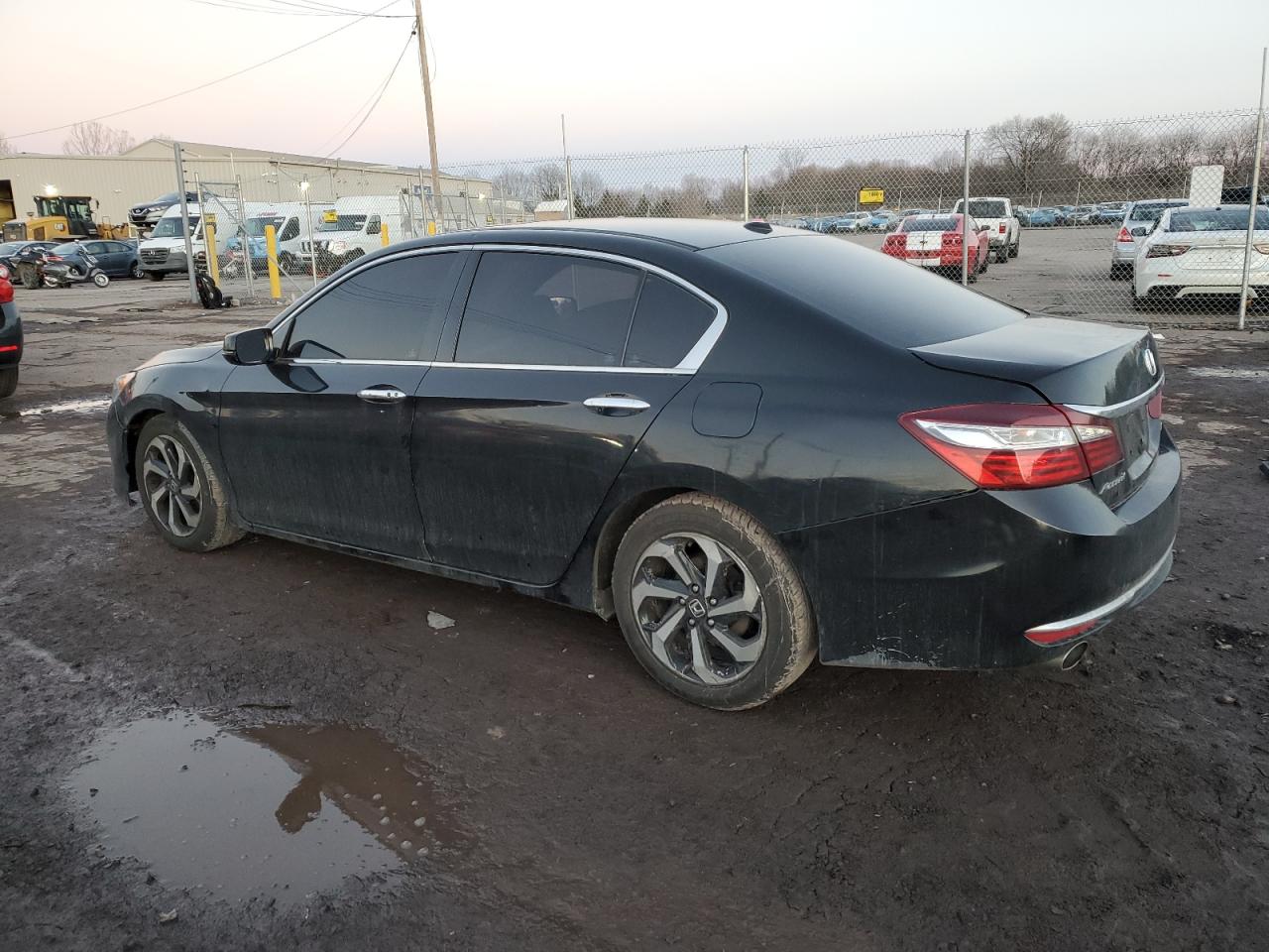 2016 Honda Accord VIN 1HGCR3F04GA034797 Copart auction photo, side / front end damage thumbnail 2