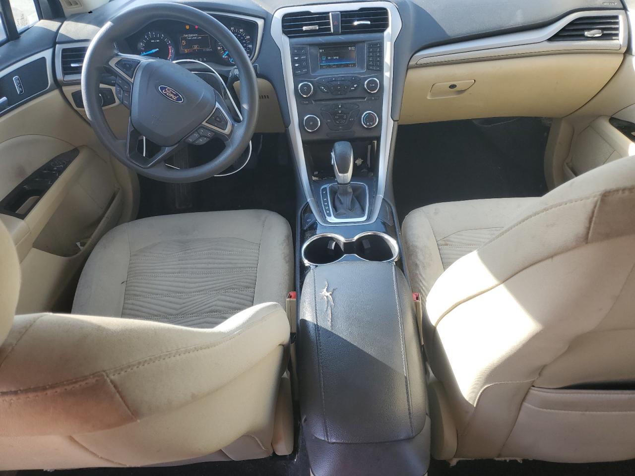 2016 Ford Fusion VIN 3FA6P0H77GR283911 Copart auction photo, front end / side damage thumbnail 8