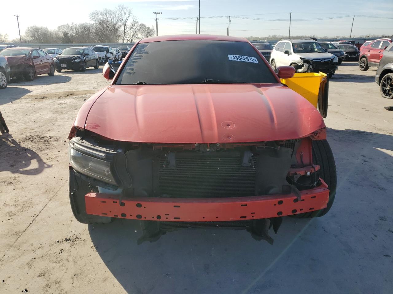 2019 Dodge Charger VIN 2C3CDXBG2KH615592 Copart auction photo, front end damage thumbnail 5