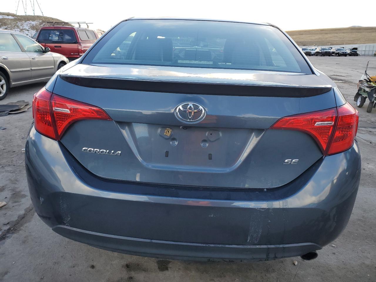 2017 Toyota Corolla VIN 2T1BURHE6HC859872 Copart auction photo, front end / hail damage thumbnail 6