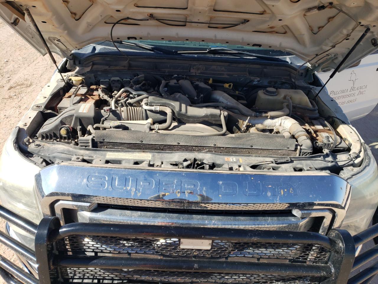 2015 Ford F250 VIN 1FT7W2BT0FEA27243 Copart auction photo, side damage thumbnail 11