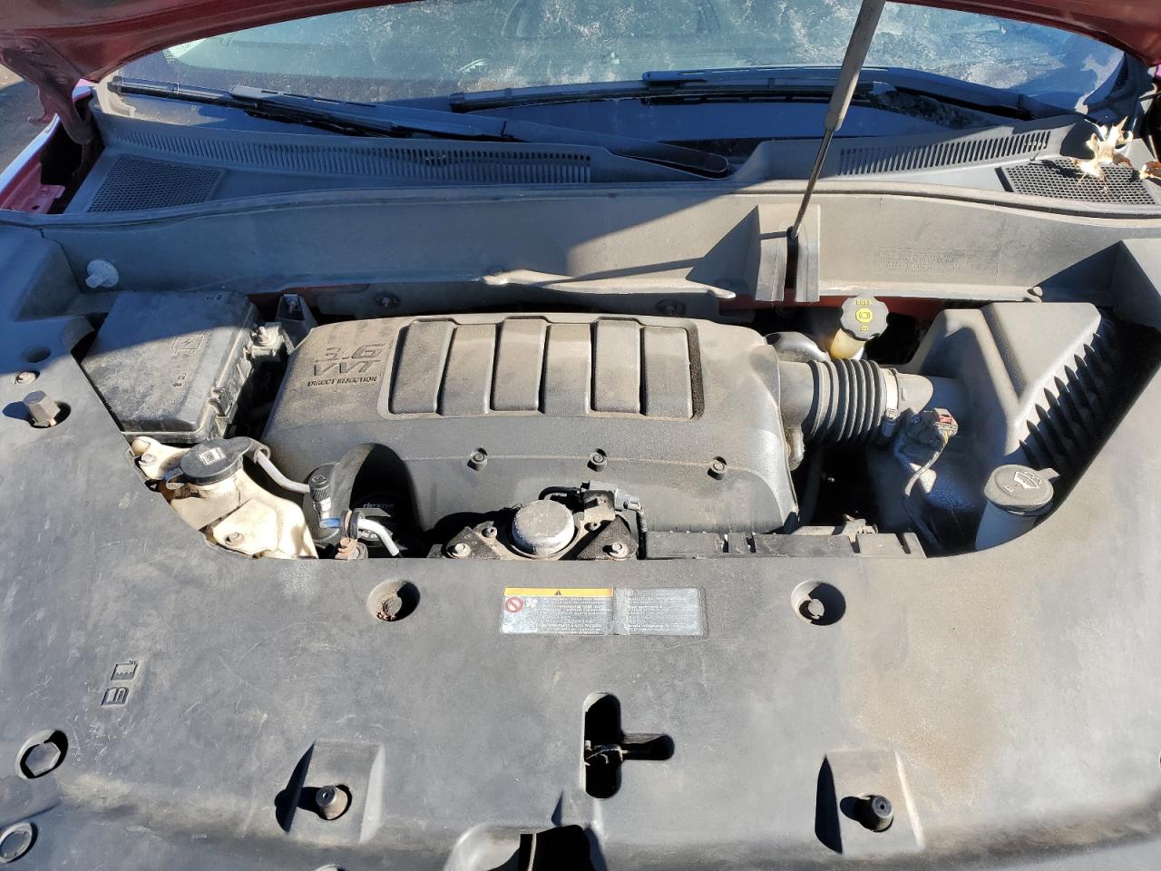 2013 GMC Acadia VIN 1GKKRNEDXDJ258392 Copart auction photo, mechanical damage thumbnail 12
