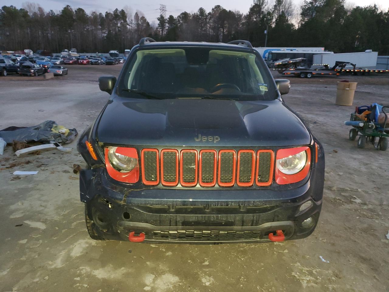 2020 Jeep Renegade VIN ZACNJBC19LPM03795 Copart auction photo, front end damage thumbnail 5