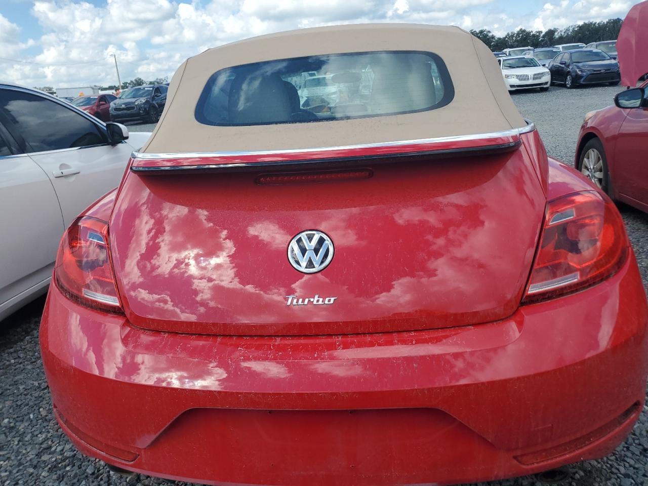 2013 Volkswagen Beetle VIN 3VW7T7AT5DM819416 Copart auction photo, water/flood damage thumbnail 6