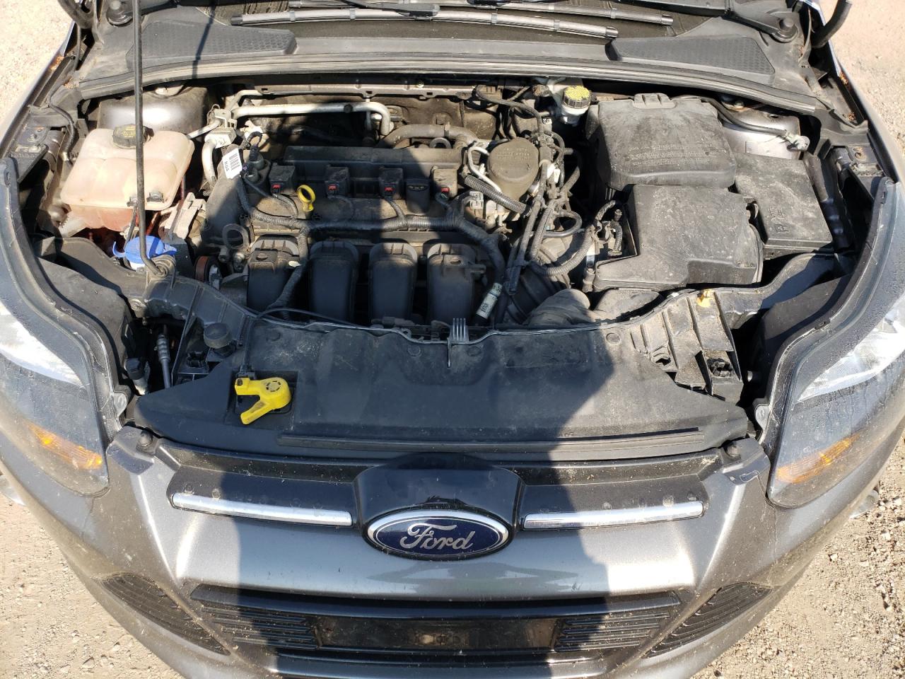 2014 Ford Focus VIN 1FADP3J25EL449040 Copart auction photo, side damage thumbnail 11