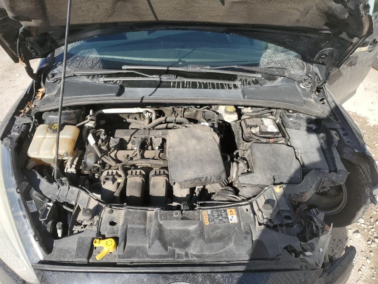 2017 Ford Focus VIN 1FADP3F23HL244832 Copart auction photo, front end / undercarriage damage thumbnail 13