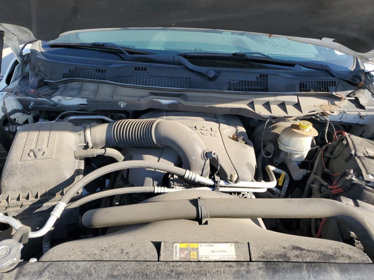 2014 RAM 1500 VIN 1C6RR7GT5ES261374 Copart auction photo, front end damage thumbnail 11