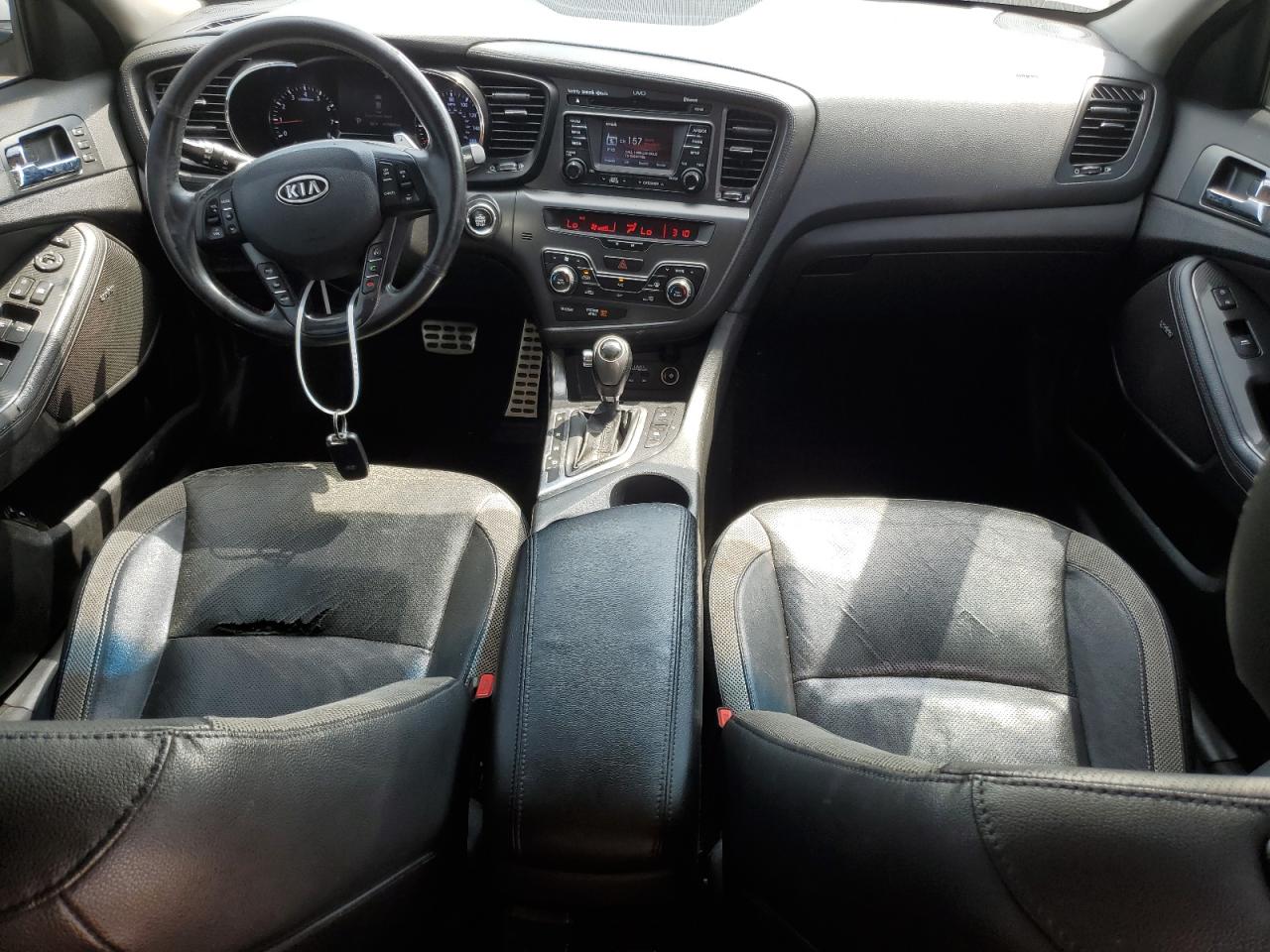 2012 KIA Optima VIN 5XXGR4A63CG008272 Copart auction photo, front end damage thumbnail 8