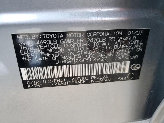 2023 Lexus IS VIN JTHCA1D22P5125427 Copart auction photo, side damage thumbnail 12