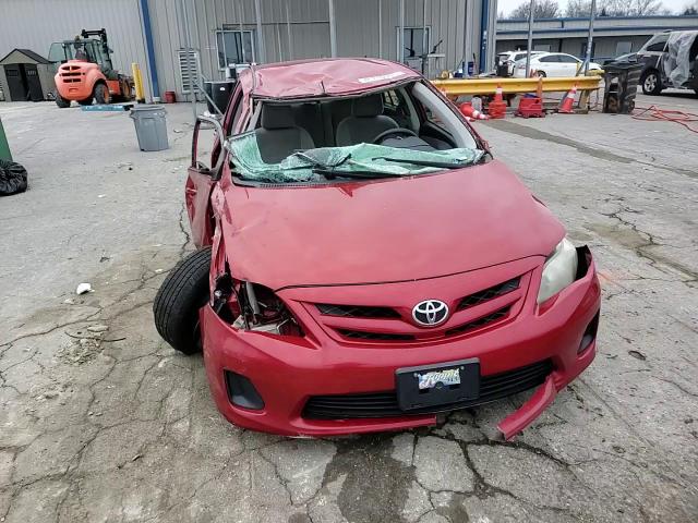 2012 Toyota Corolla VIN 5YFBU4EE3CP040589 Copart auction photo, rollover / top/roof damage thumbnail 10