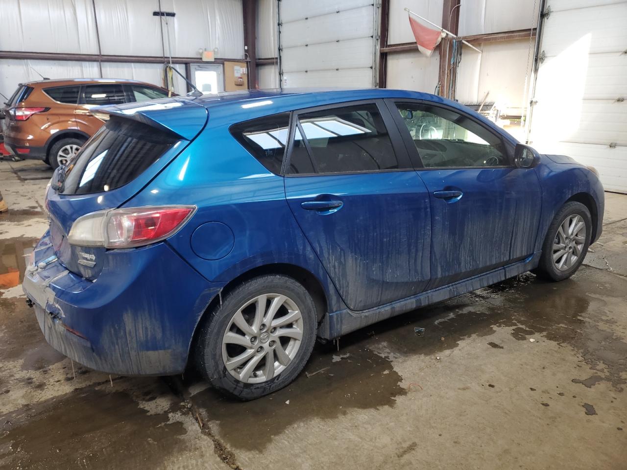 2012 Mazda 3 VIN JM1BL1L72C1669108 Copart auction photo, rear end / minor dent/scratches damage thumbnail 3