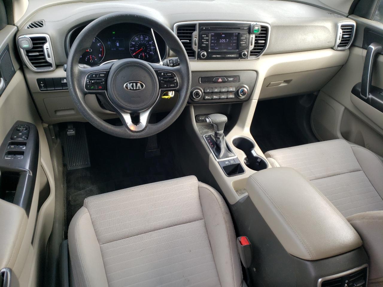 2018 KIA Sportage VIN KNDPM3AC8J7398712 Copart auction photo, front end / side damage thumbnail 8