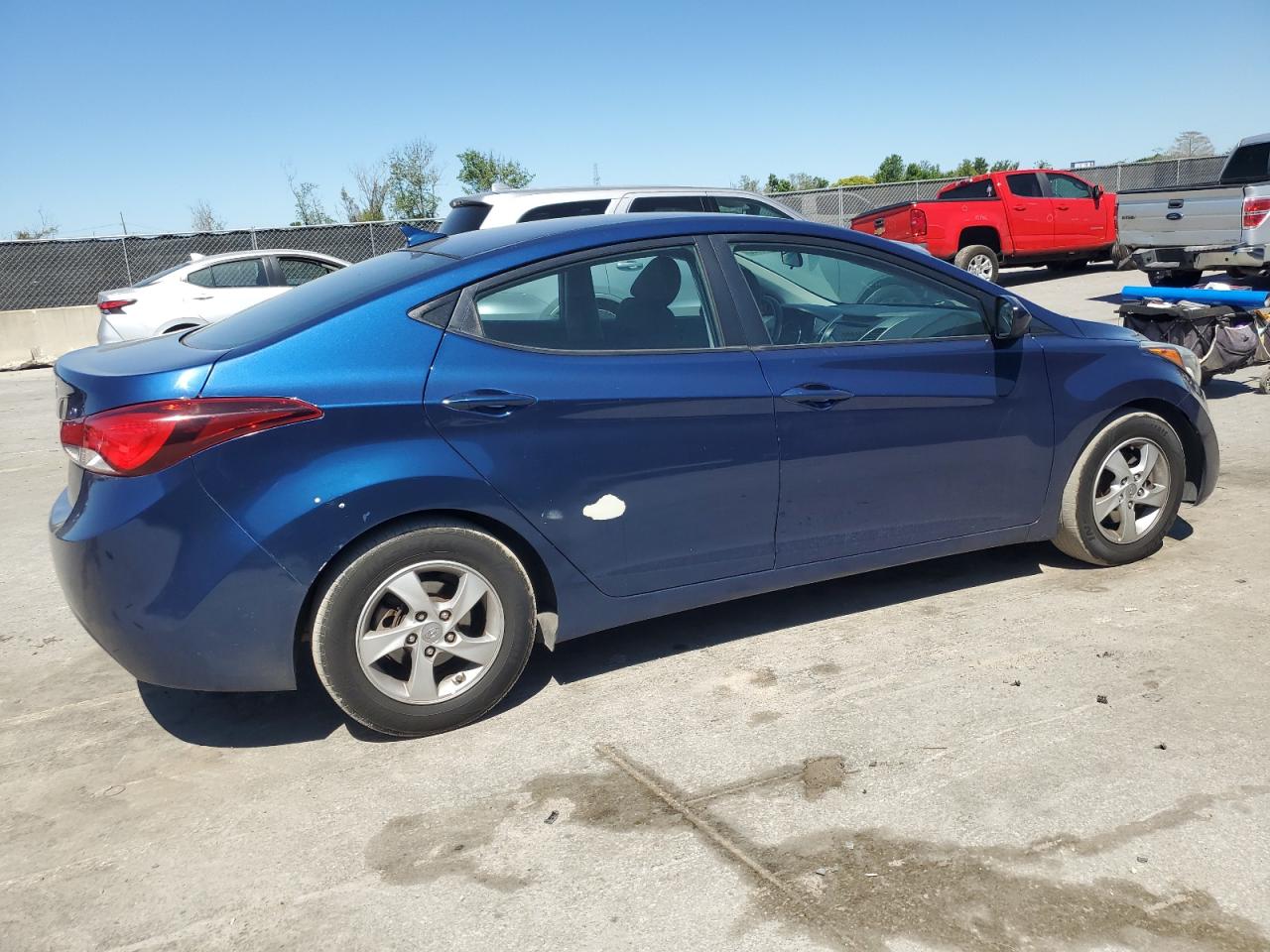 2015 Hyundai Elantra VIN 5NPDH4AE5FH650997 Copart auction photo, mechanical damage thumbnail 3