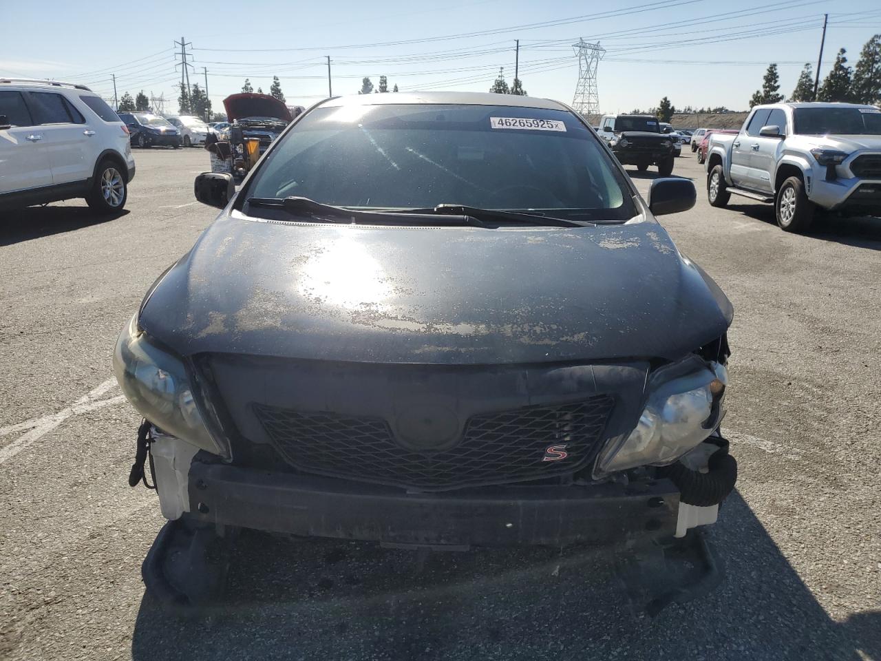2009 Toyota Corolla VIN 1NXBU40E59Z116974 Copart auction photo, front end damage thumbnail 5