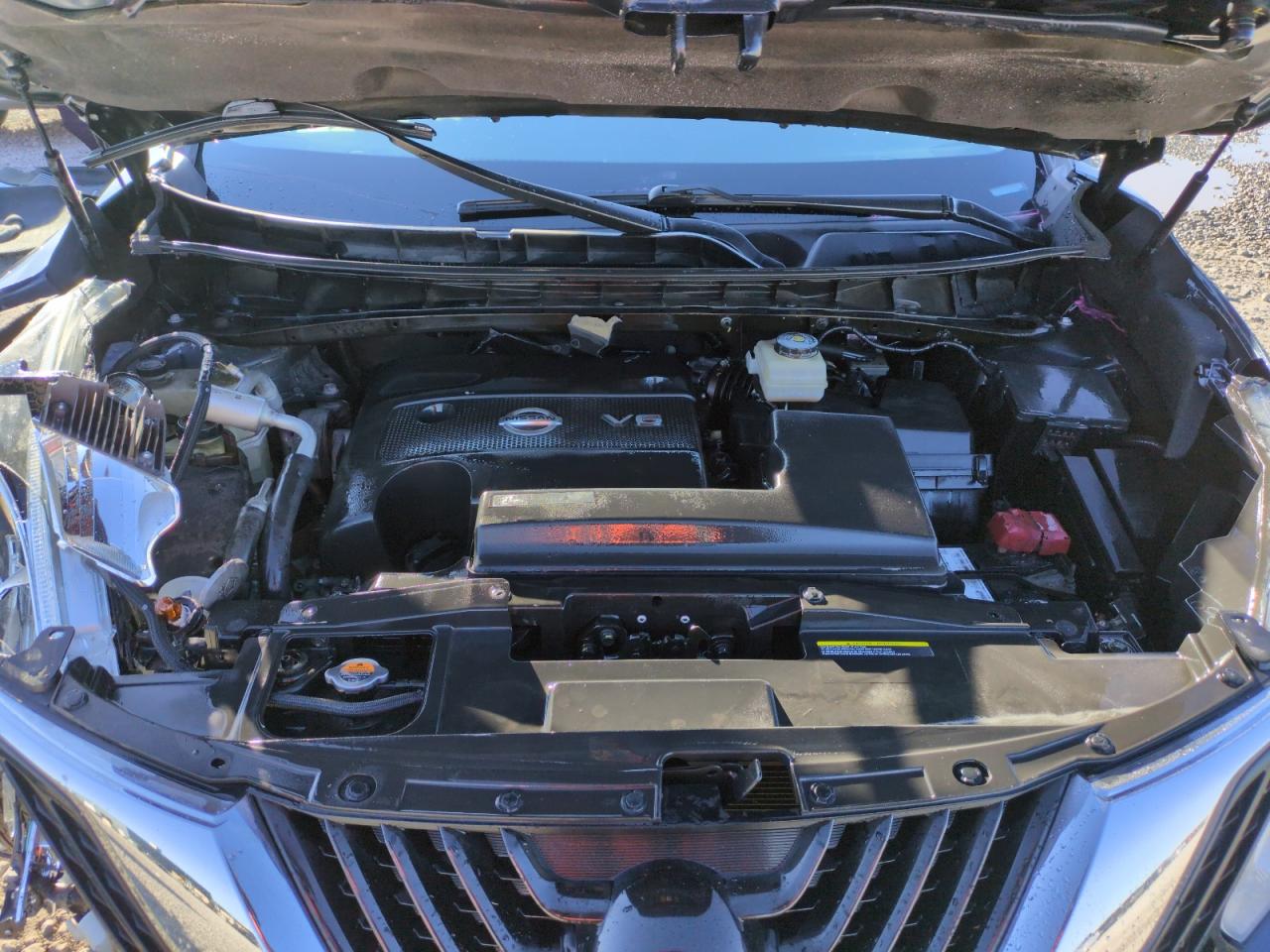 2015 Nissan Murano VIN 5N1AZ2MH9FN269921 Copart auction photo, front end damage thumbnail 11