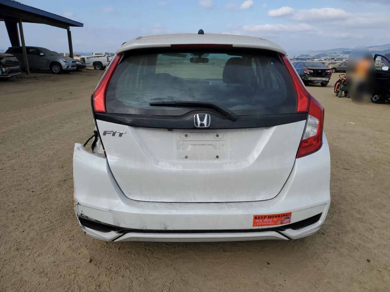 2019 Honda Fit VIN 3HGGK5H43KM748059 Copart auction photo, all over damage thumbnail 6
