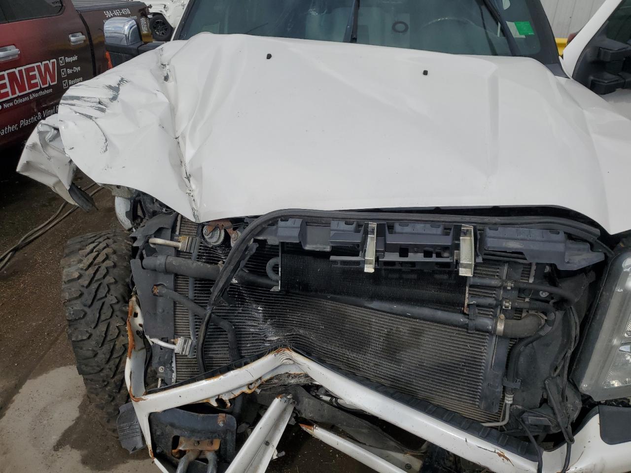 2016 Ford F250 VIN 1FT7W2BT1GEA20612 Copart auction photo, front end damage thumbnail 11