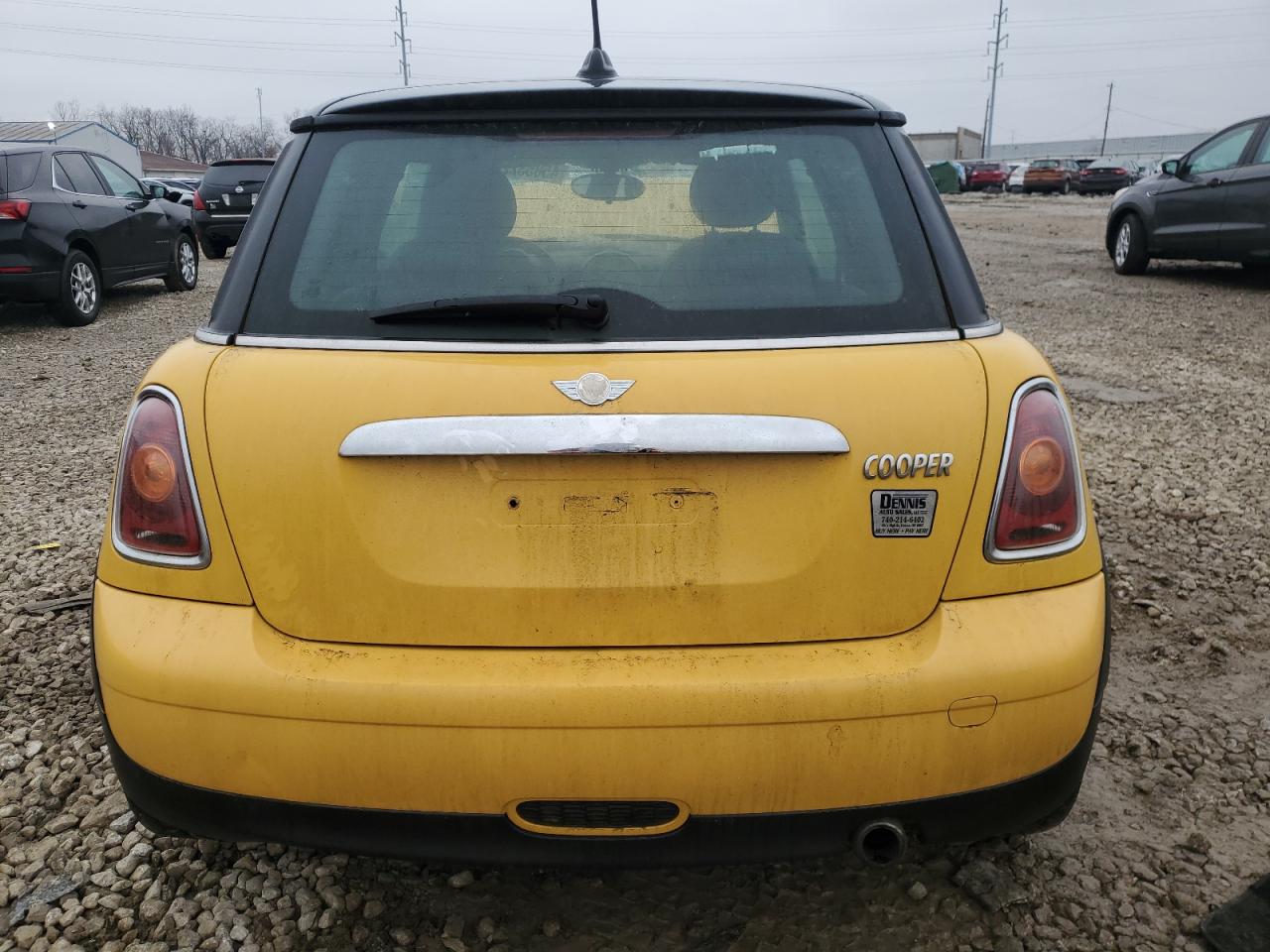 2008 MINI Cooper VIN WMWMF335X8TU64218 Copart auction photo, front end damage thumbnail 6