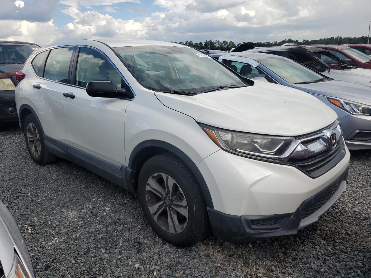 2018 Honda CR-V VIN 2HKRW5H31JH402535 Copart auction photo, water/flood damage thumbnail 4