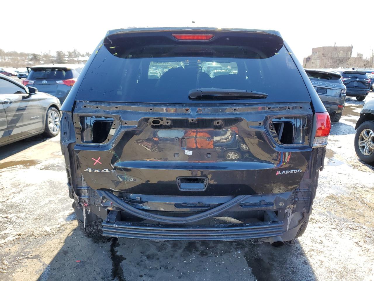 2015 Jeep Grand Cherokee VIN 1C4RJFAG6FC941396 Copart auction photo, rear end damage thumbnail 6