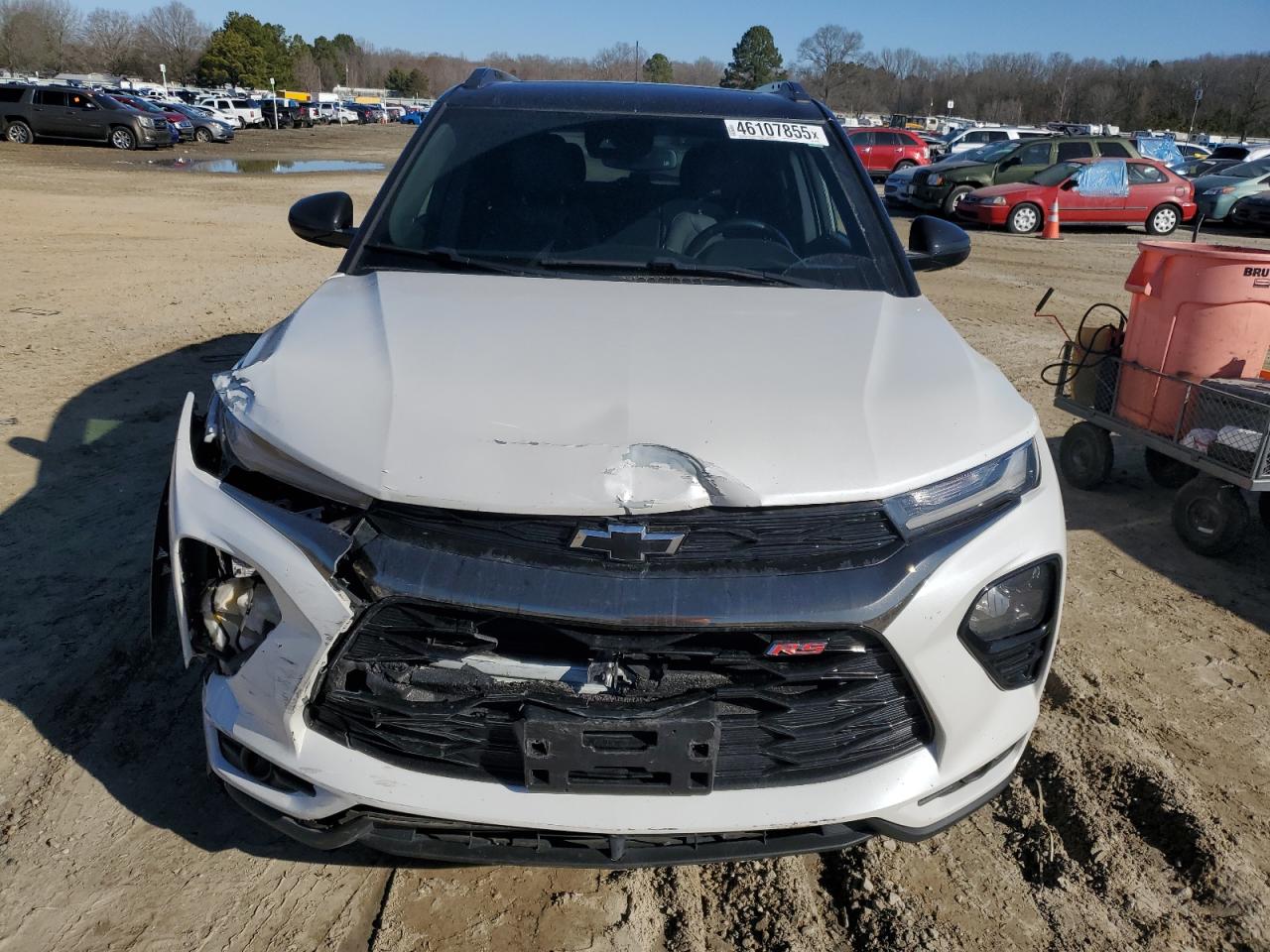 2021 Chevrolet TrailBlazer VIN KL79MUSL5MB067565 Copart auction photo, front end / minor dent/scratches damage thumbnail 5
