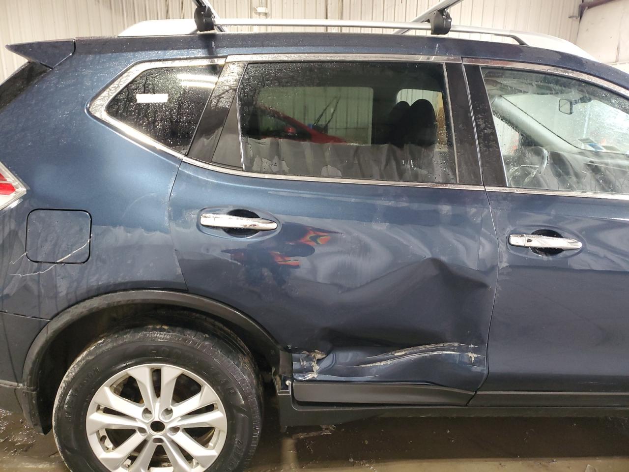 2016 Nissan Rogue VIN KNMAT2MV4GP734252 Copart auction photo, side / front end damage thumbnail 11