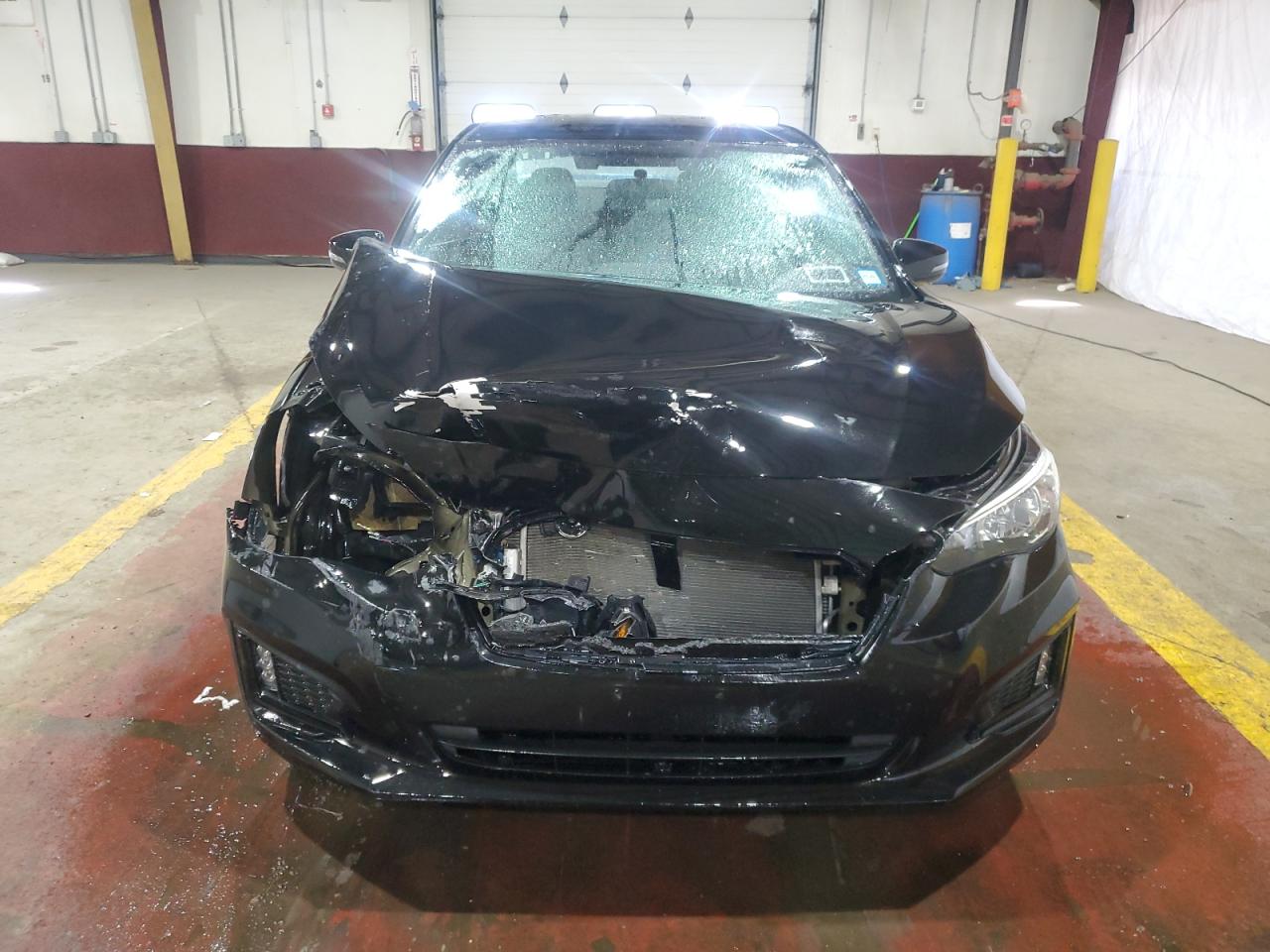 2018 Subaru Impreza VIN 4S3GKAM68J3604179 Copart auction photo, front end / side damage thumbnail 5