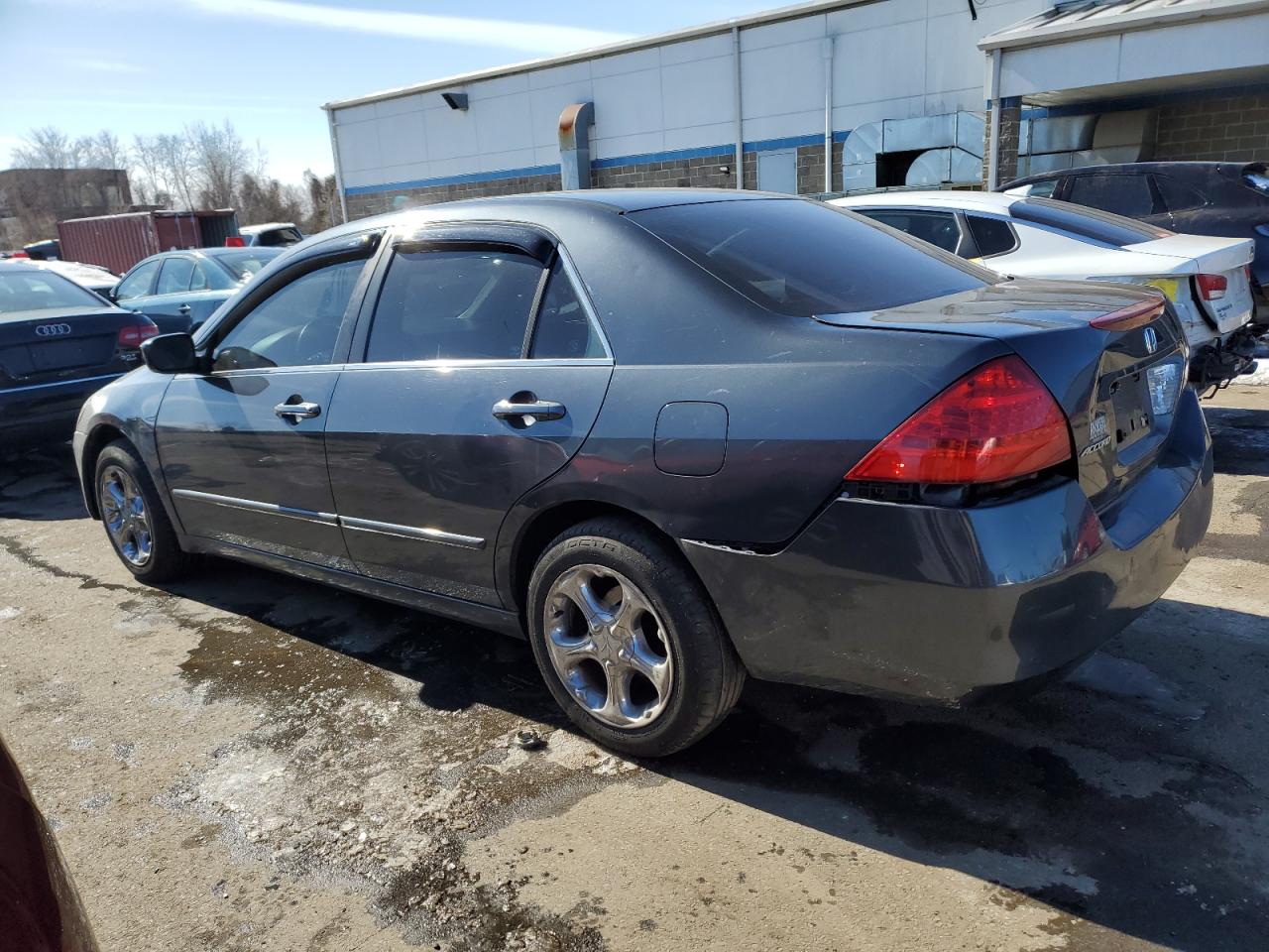 2007 Honda Accord VIN 1HGCM56307A177850 Copart auction photo, rear end damage thumbnail 2