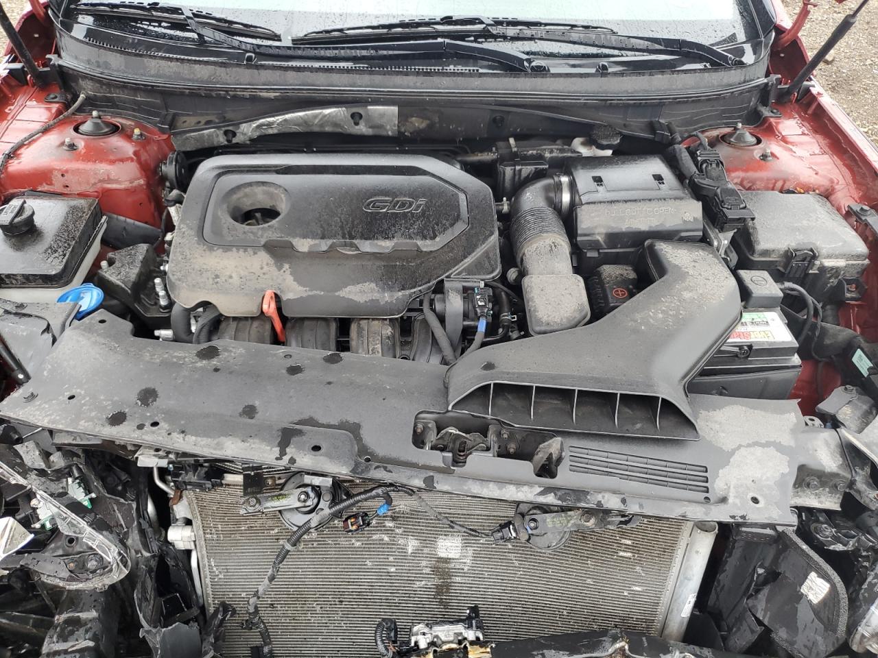 2018 Hyundai Sonata VIN 5NPE34AF4JH721823 Copart auction photo, front end / rear end damage thumbnail 11