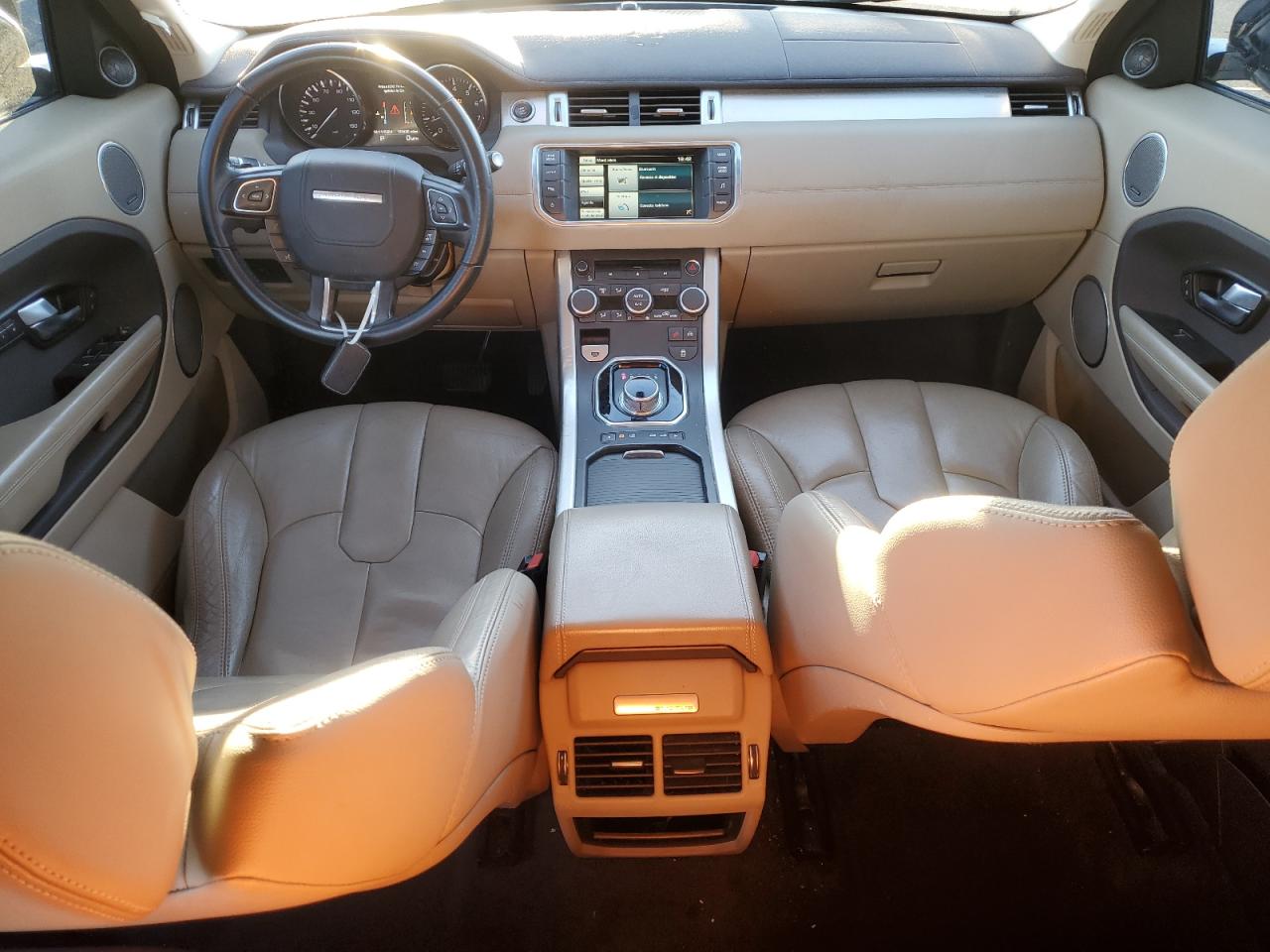 2015 Land Rover Range Rover VIN SALVP2BG9FH072129 Copart auction photo, side / front end damage thumbnail 8