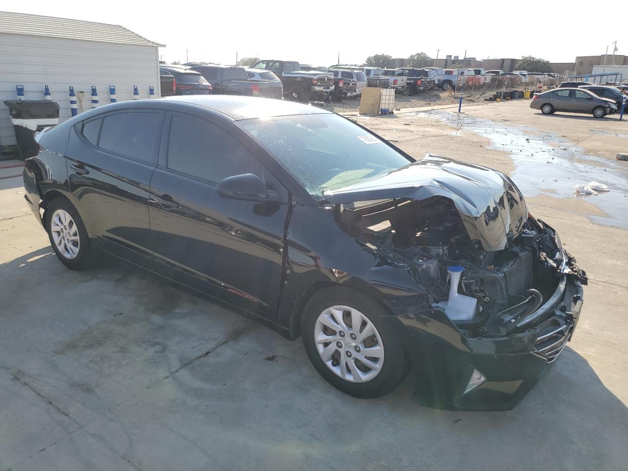 2019 Hyundai Elantra VIN 5NPD74LF0KH419699 Copart auction photo, front end / rear end damage thumbnail 4